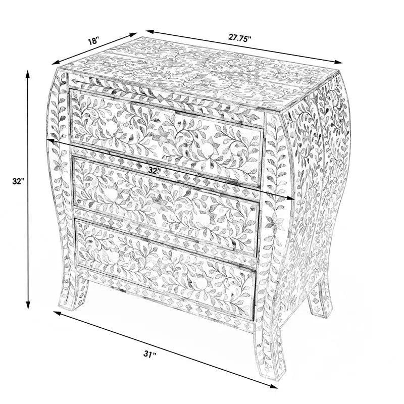 Backley Accent chest of Drawer by Ashborn furniture | Image 4