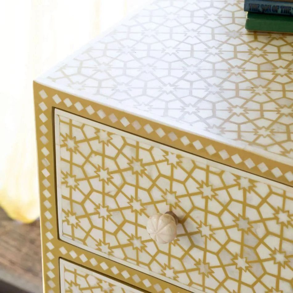 Jaipur  chest of drawers in bone inlay by Ashborn furniture | Image 3