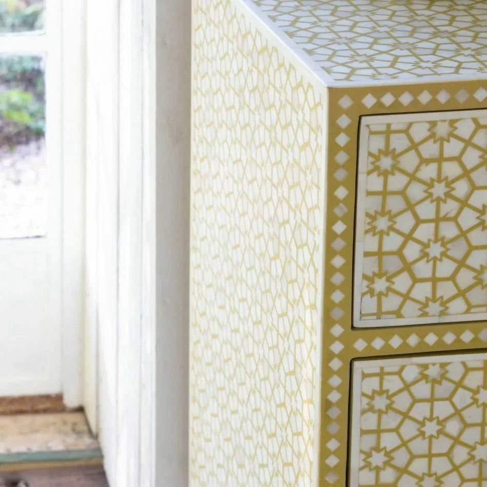 Jaipur  chest of drawers in bone inlay by Ashborn furniture | Image 4