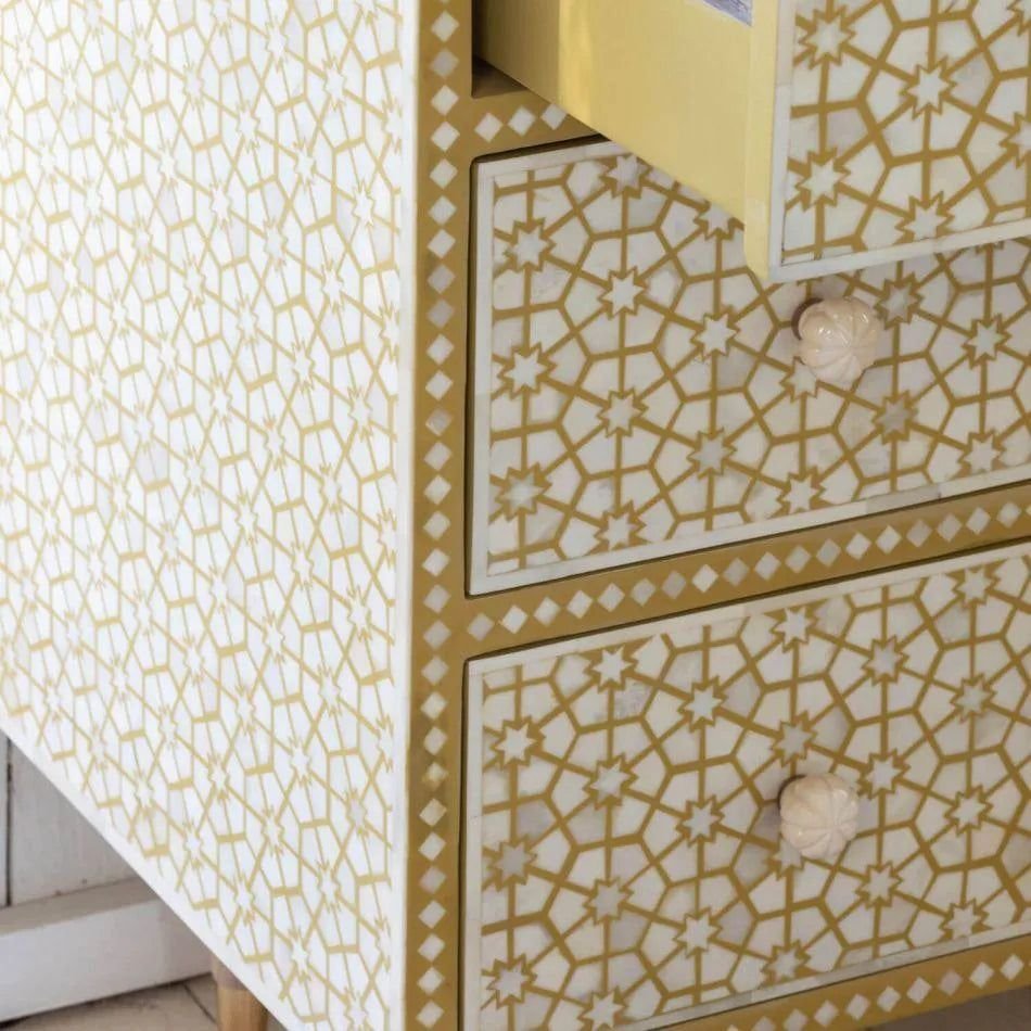 Jaipur  chest of drawers in bone inlay by Ashborn furniture | Image 5