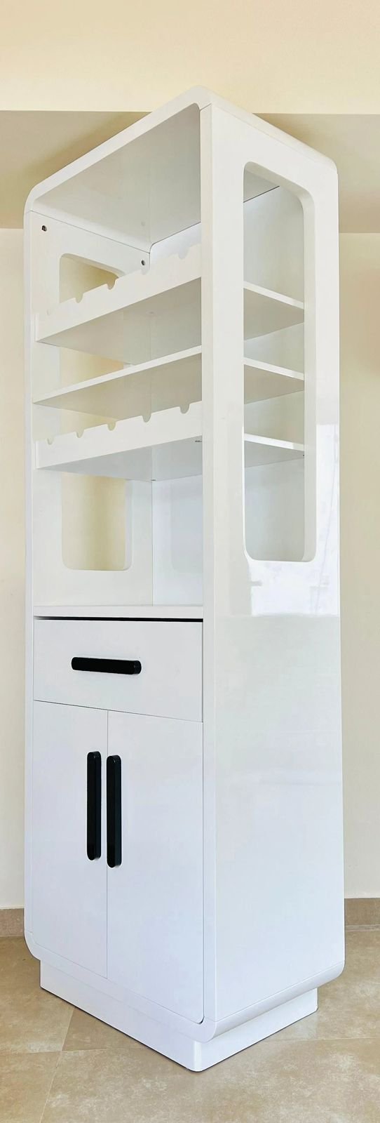 white bar cabinet By Ashborn furniture | Image 4