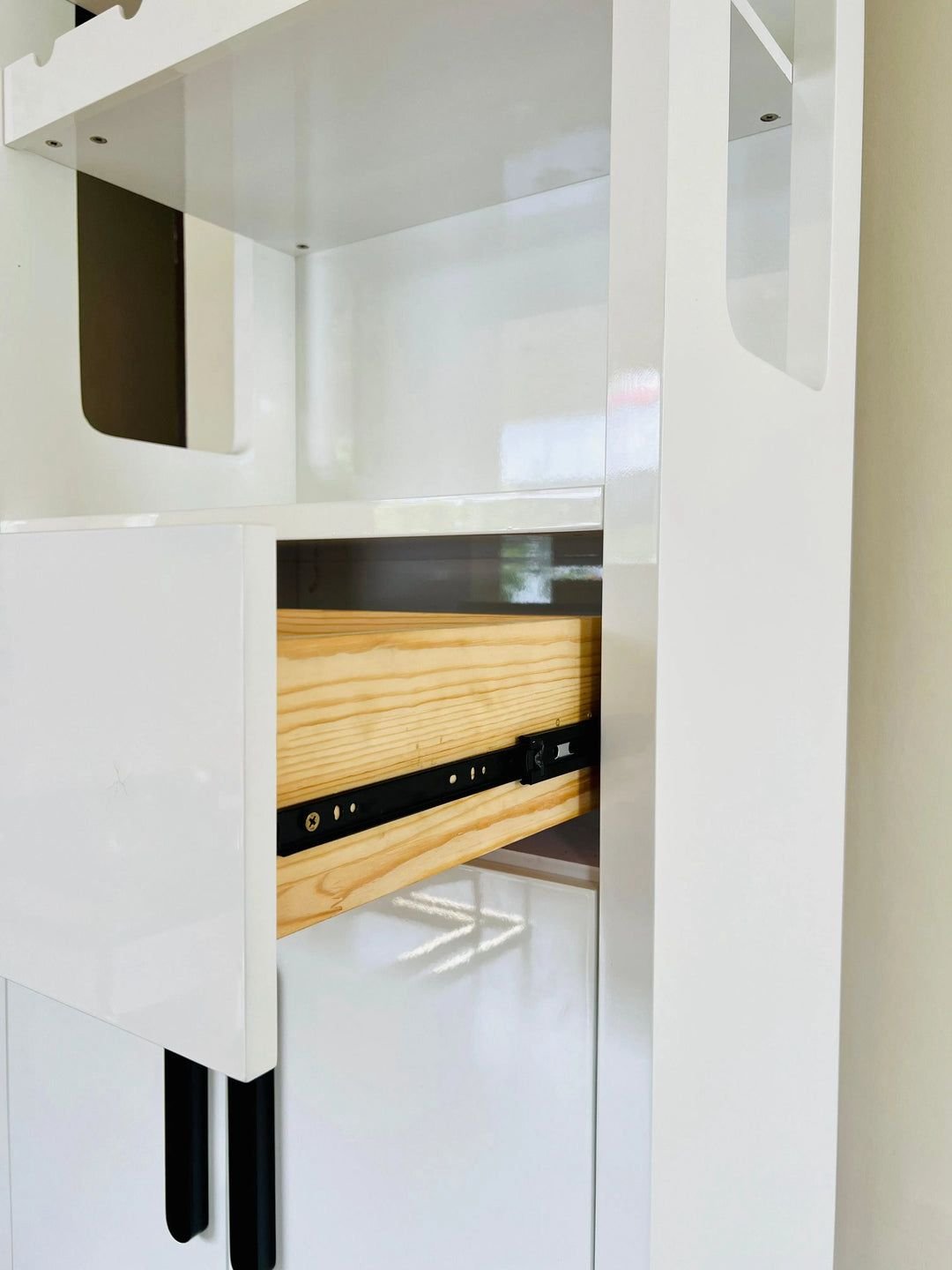 white bar cabinet By Ashborn furniture | Image 6