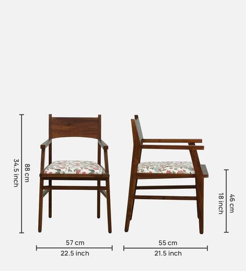 teak wood arm chair By Ashborn furniture | Image 2