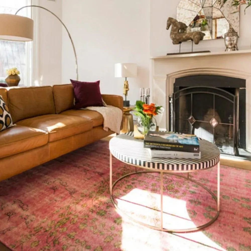 ARIA COFFEE TABLE IN BONE INLAY   BY ASHBORN FURNITURE | Image 3