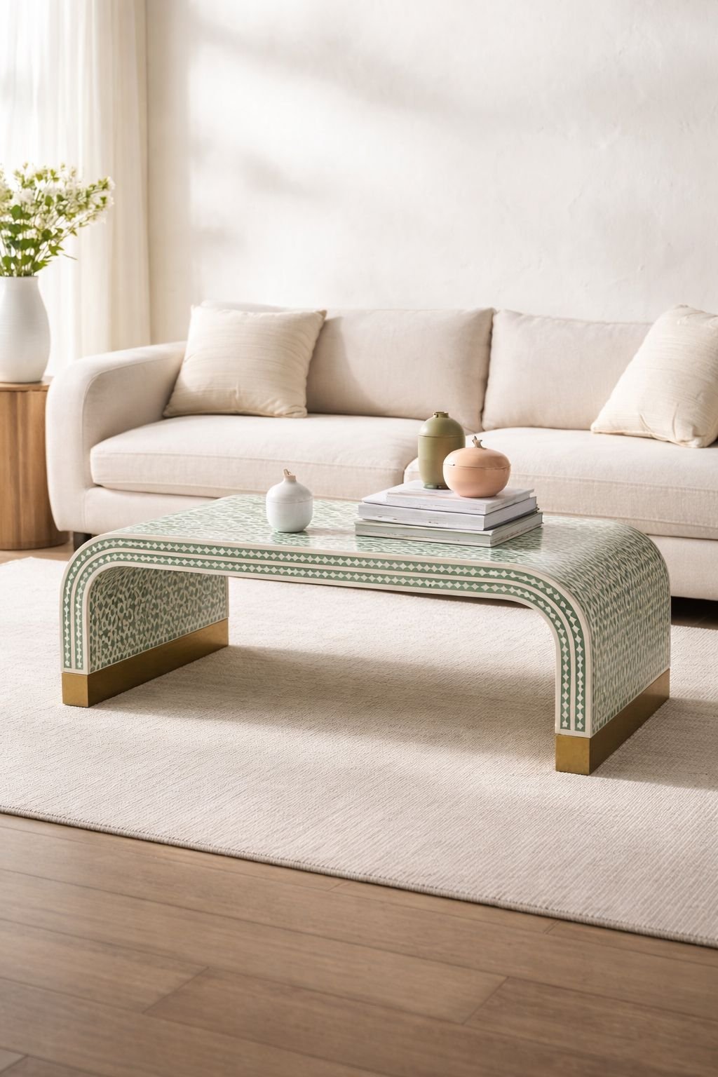 Marrakech Bone inlay coffee table by Ashborn Furniture | Image 2