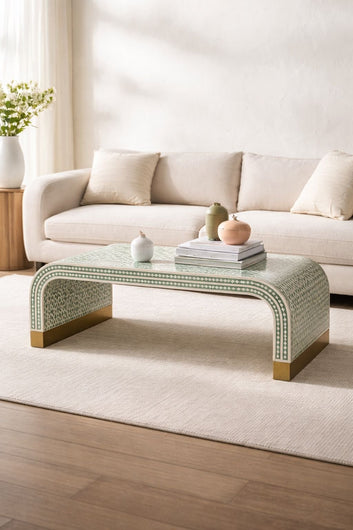 Marrakech Bone inlay coffee table by Ashborn Furniture | Image 2