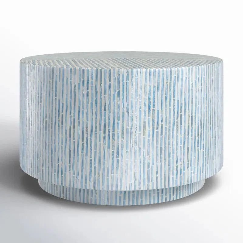 Marcello coffee table in bone inlay   by Ashborn Furniture | Image 2