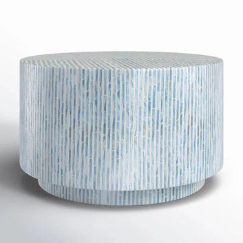 Marcello coffee table in bone inlay   by Ashborn Furniture | Image 2
