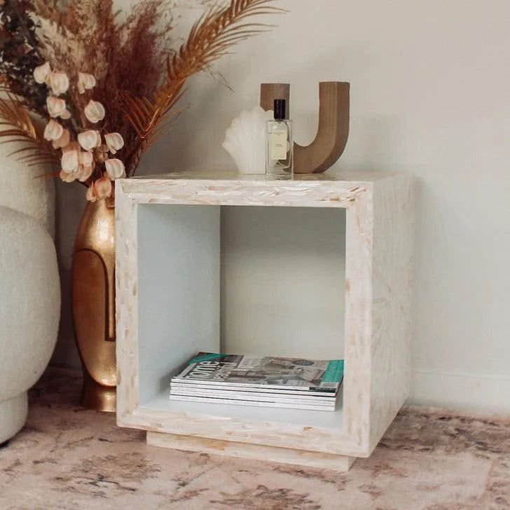 Aurora Mother of pearl inlay side table  by Ashborn Furniture | Image 2