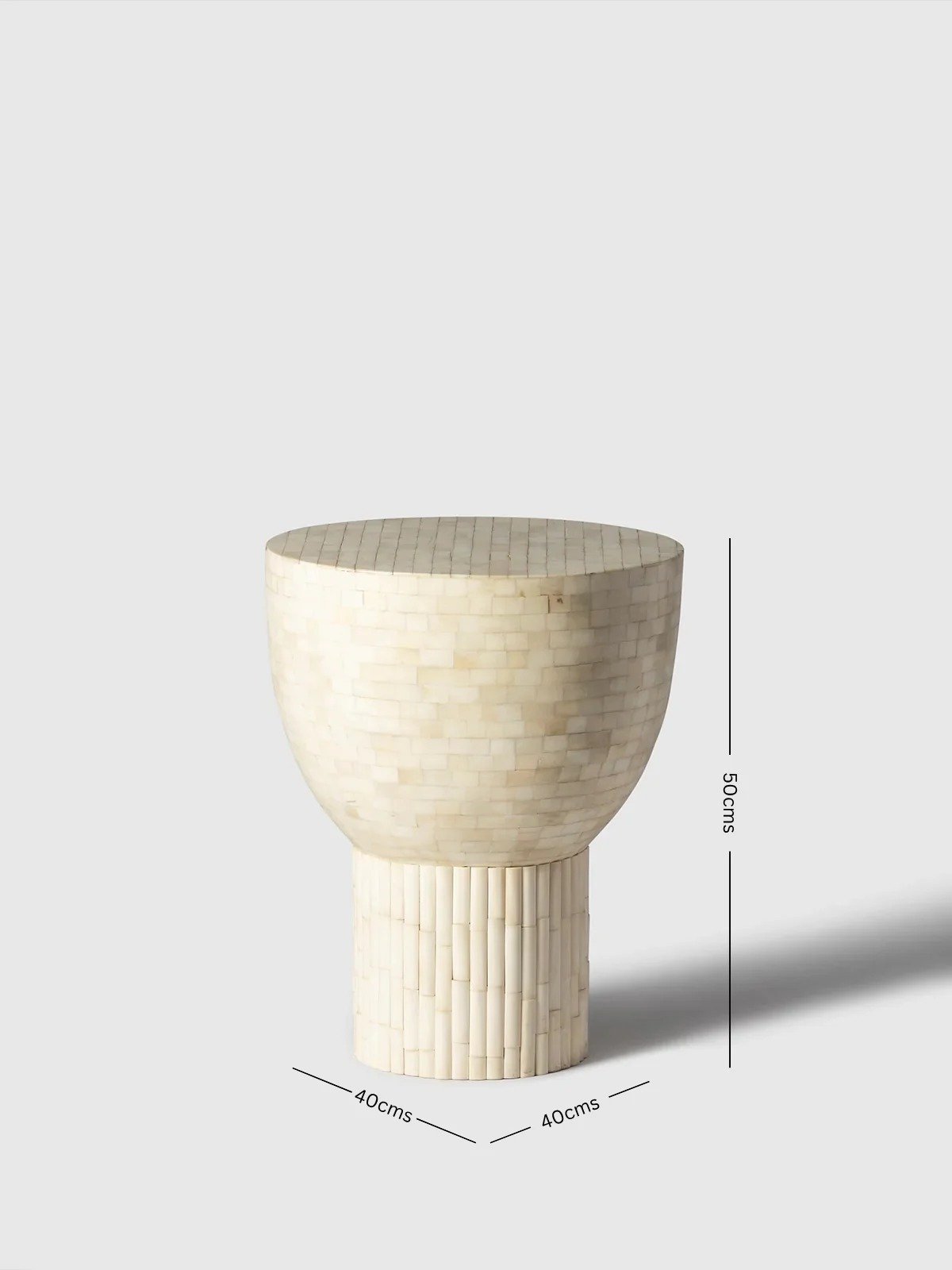 Heritage bone inlay Side table By Ashborn furniture | Image 6