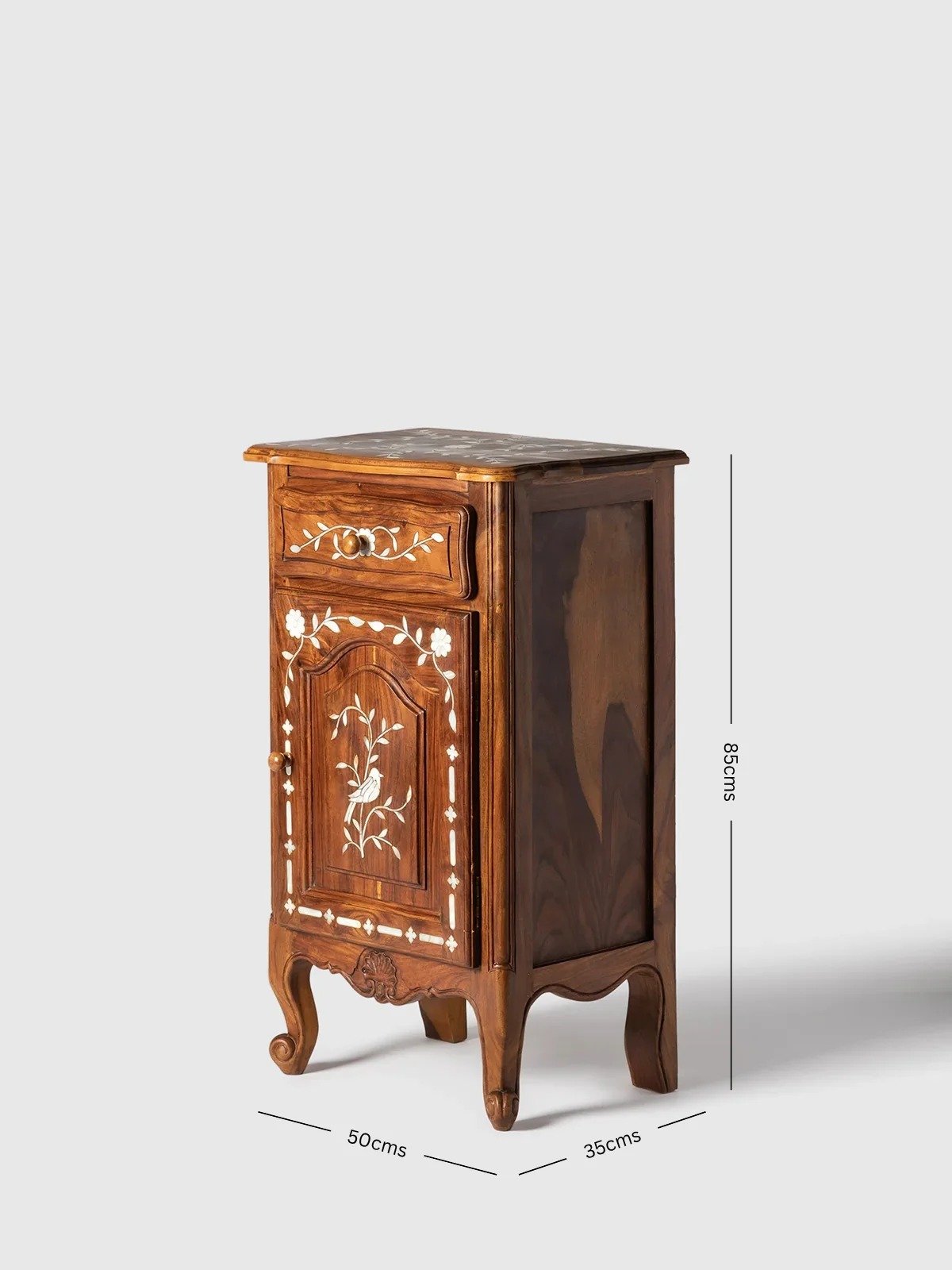 Aspen mother of pearl side table by Ashborn furniture | Image 7