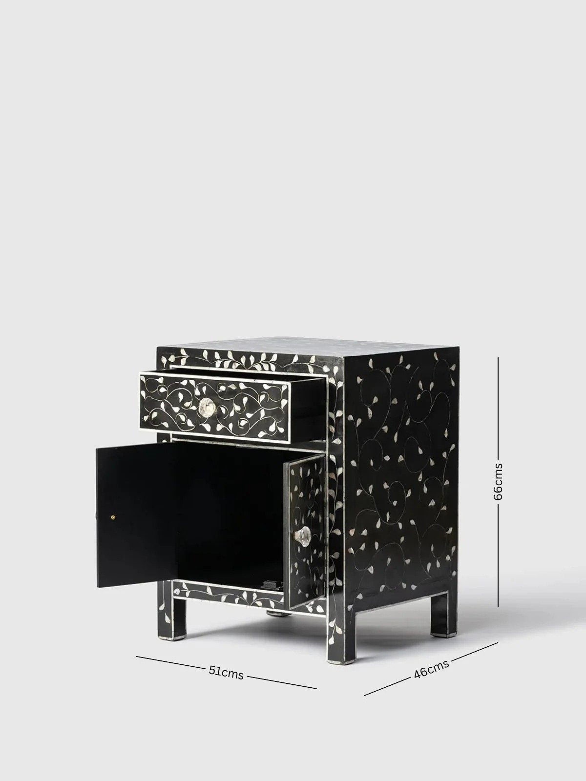 Luna mother of pearl side table by Ashborn furniture | Image 6