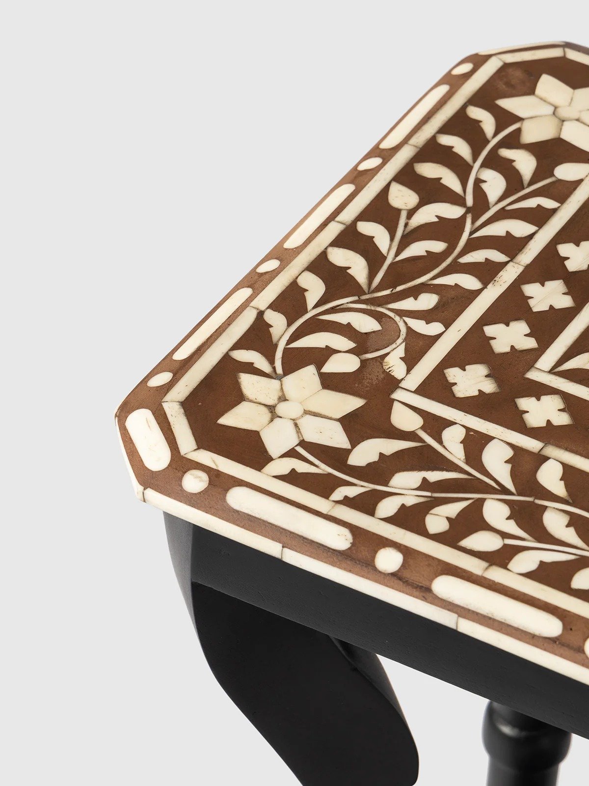 Nova bone inlay side table by Ashborn funriture | Image 3