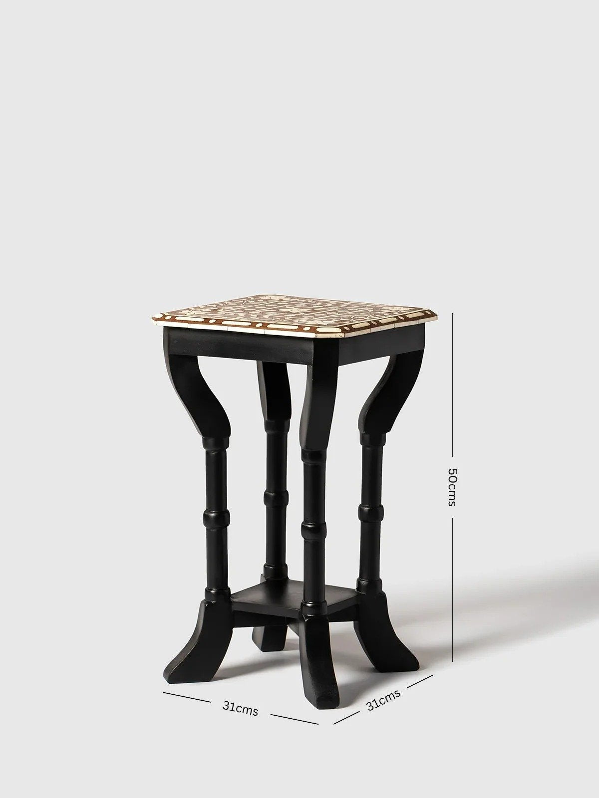 Nova bone inlay side table by Ashborn funriture | Image 6