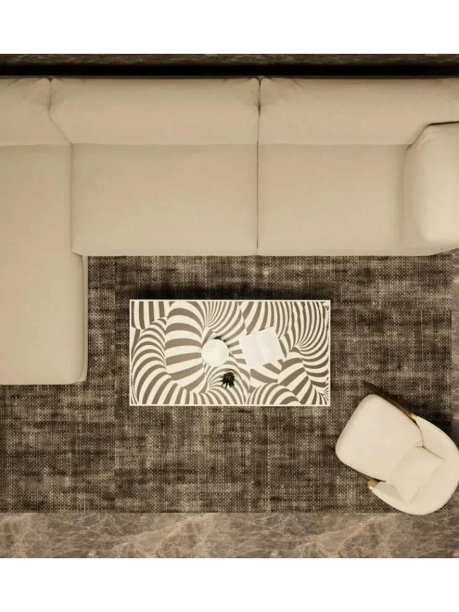 zebra pattern bone inlay coffee table By  Ashborn furniture | Image 4