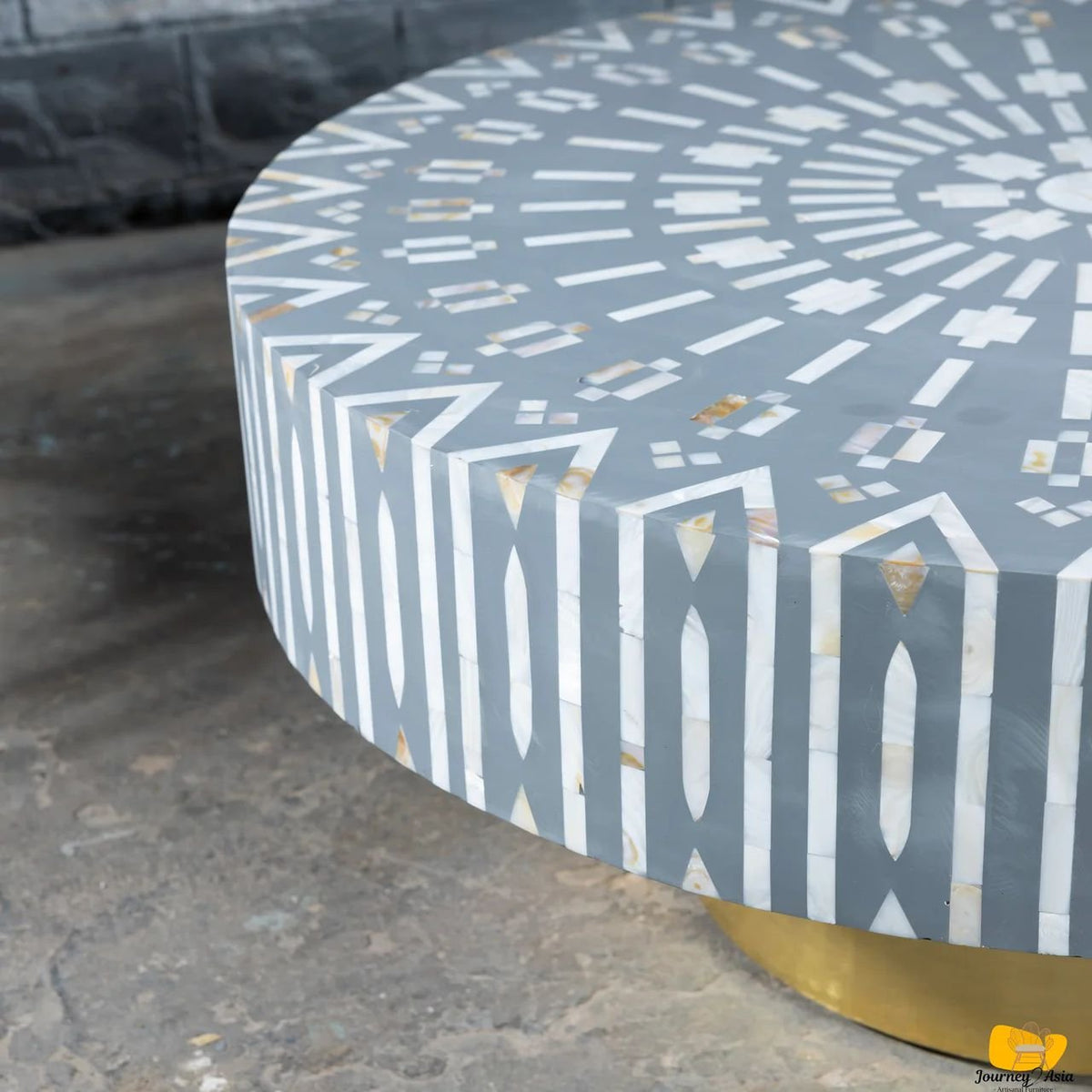 Harmony mother of pearl coffee  table by Ashborn furniture | Image 3