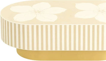 blossom bone inlay coffee table by Ashborn furniture | Image 2