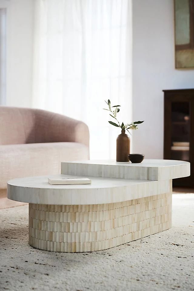 Monaco bone inlay coffee table by Ashborn furniture | Image 2