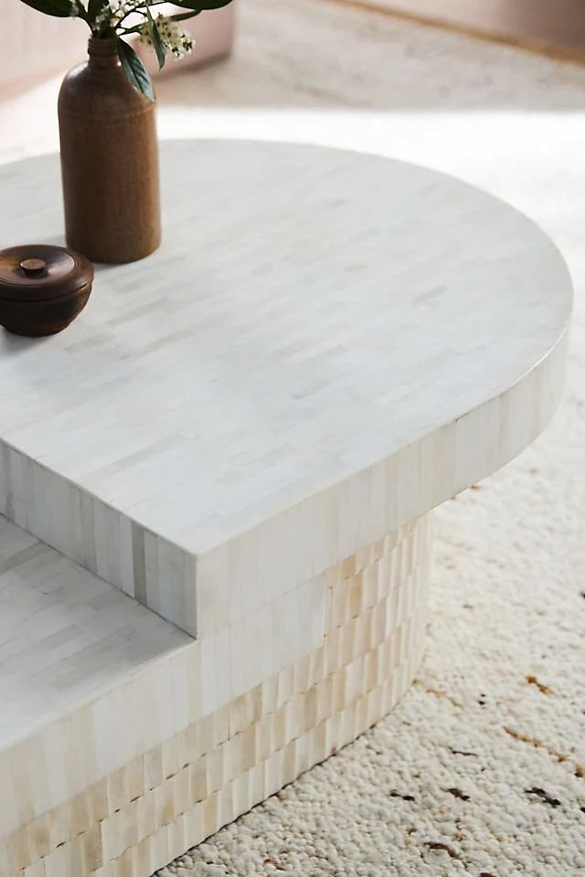 Monaco bone inlay coffee table by Ashborn furniture | Image 3