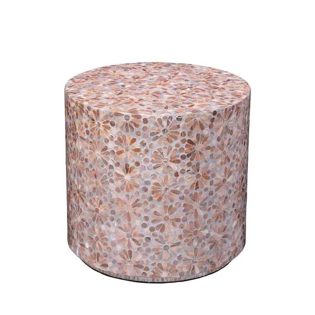 daliya mother of pearl side table By Ashborn furniture | Image 3
