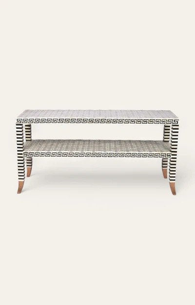 Majestic Bone inlay console table By Ashborn furniture | Image 2