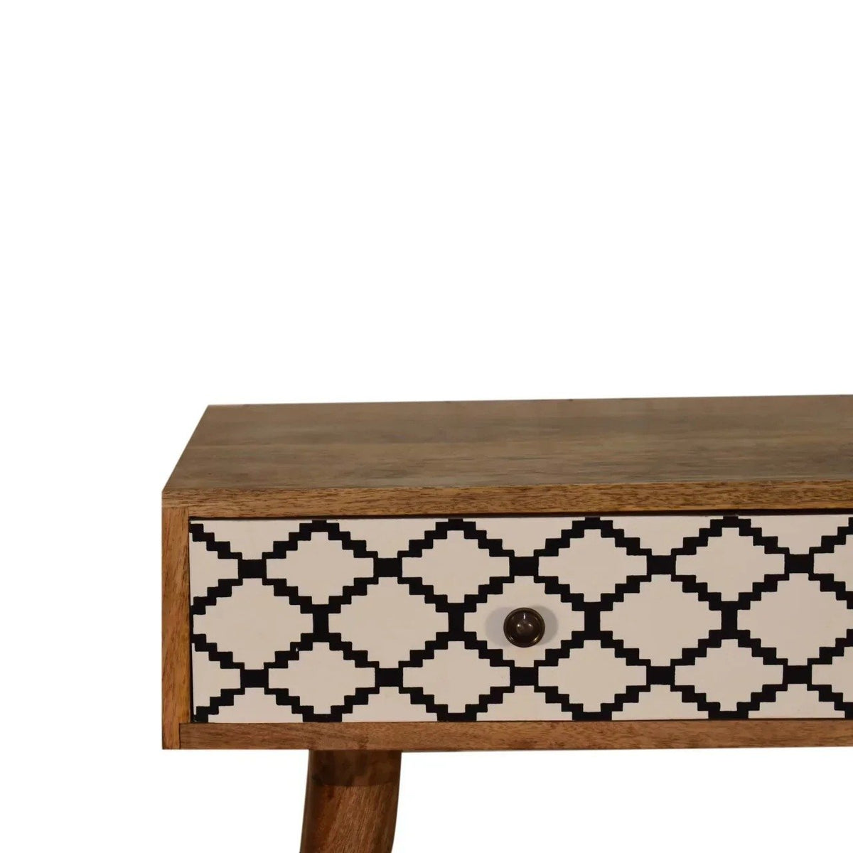 diamond bone inlay console table | Image 5