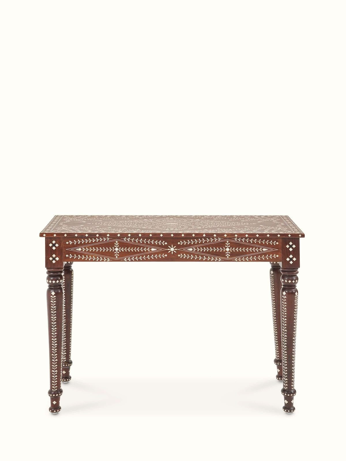 Artisan bone inlay console table by Ashborn furniture | Image 4