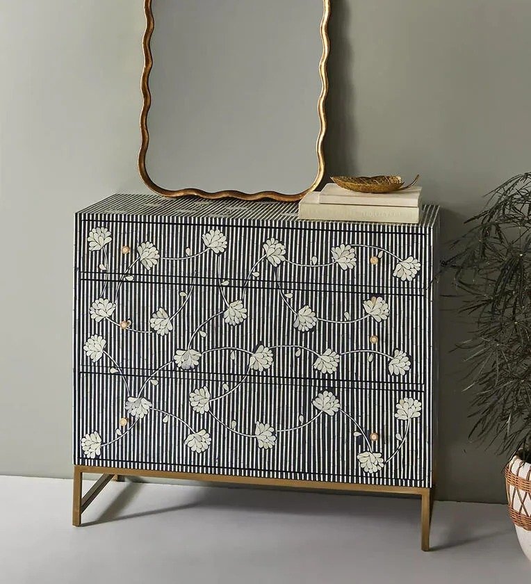 Ivory Blossom bone inlay by Ashborn furniture | Image 2