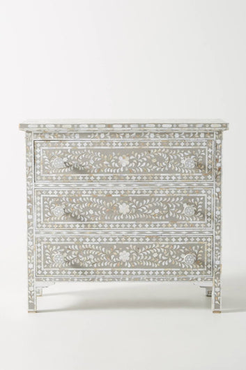 Timeless mother of pearl chest of drawer By Ashborn furniture | Image 2