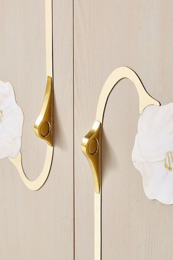 bloom bone inlay bar cabinet by Ashborn furniture | Image 2