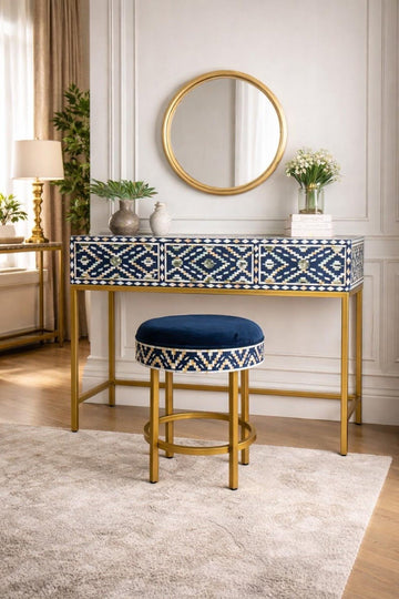 Ikkath Pattern dressing table By Ashboorn furniture