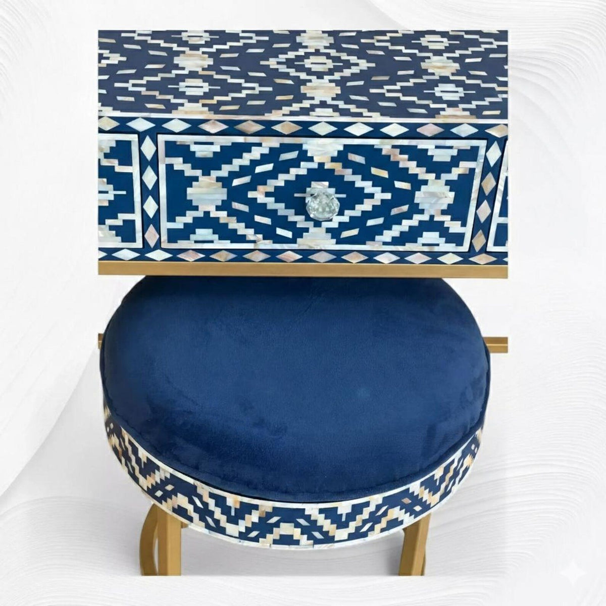 Ikkath Pattern dressing table By Ashboorn furniture | Image 2
