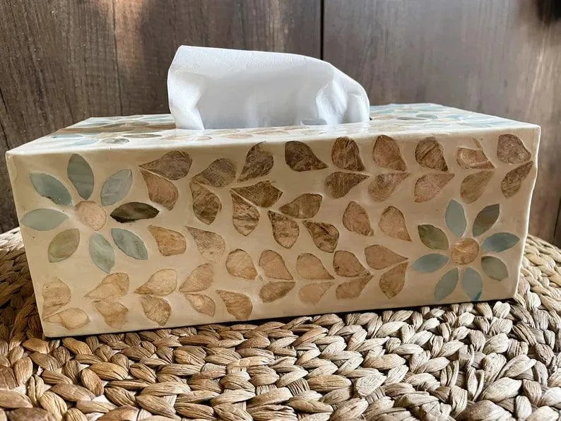 Garden Grace Tissue Box by Ashborn furniture | Image 3